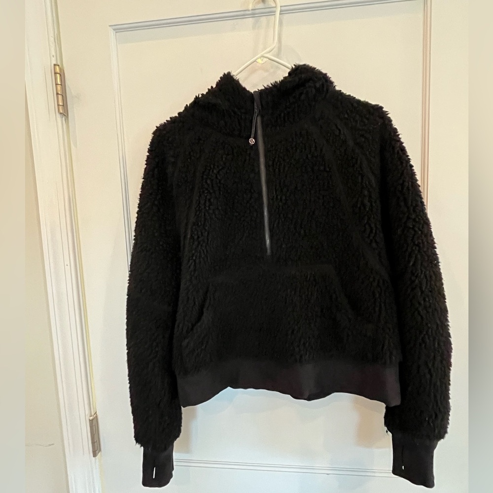 Lululemon Scuba Oversized Sherpa 1/2 Zip Sweater Sweatshirt Fleece x-small/small